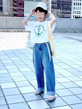 𝚝𝚘𝚞.𝚊さん（レディース・152cm）の夏コーディネート