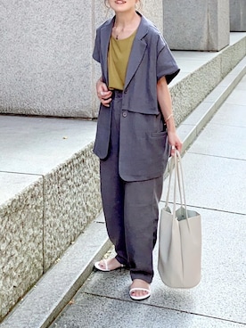 𝚝𝚘𝚞.𝚊さん(レディース・152cm)の夏コーディネート