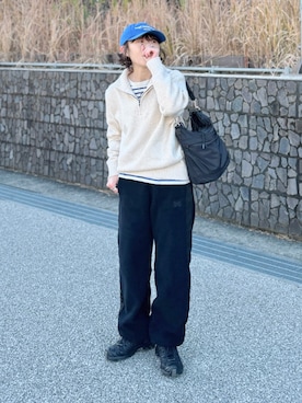 「IENA（イエナ）のアイテム」を使った、𝚝𝚘𝚞.𝚊さん（レディース・152cm）の冬コーディネート