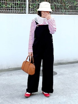 「URBAN RESEARCH（アーバンリサーチ）のアイテム（財布/小物）」を使った、𝚝𝚘𝚞.𝚊さん（レディース・152cm）の春コーディネート