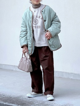 𝚝𝚘𝚞.𝚊さん（レディース・152cm）の冬コーディネート