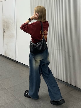 「PBLIM（ページボーイリム）のアイテム（サンダル）」を使った、はましおさん（レディース・158cm）の夏コーディネート