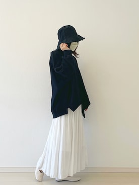 「chocomee（チョコミー）のアイテム（スウェット）」を使った、yuri*さん（レディース・152cm）の秋コーディネート