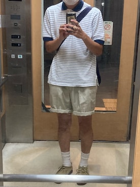 「アイテム（モカシン/デッキシューズ）」を使った、kotaroさん（メンズ・175cm）の夏コーディネート