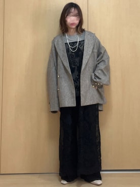  ひまめ🫘さん（レディース・148cm）の冬コーディネート