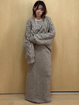 「Olu.（オルドット）のアイテム」を使った、 ひまめ🫘さん（レディース・148cm）の冬コーディネート