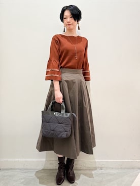 OPAQUE.CLIPスタッフさん（レディース・167cm）の秋コーディネート