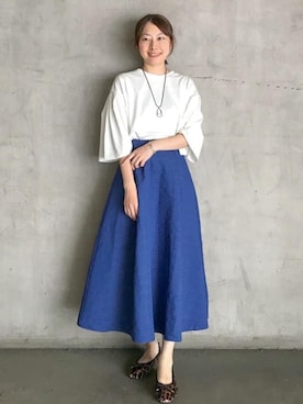 OPAQUE.CLIPスタッフさん（レディース・155cm）の秋コーディネート