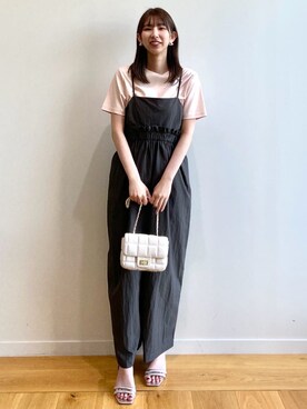 OPAQUE.CLIPスタッフさん（レディース・166cm）の春コーディネート