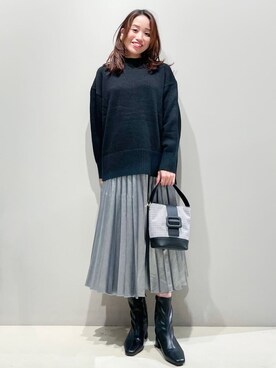 OPAQUE.CLIPスタッフさん(レディース・158cm)の秋コーディネート