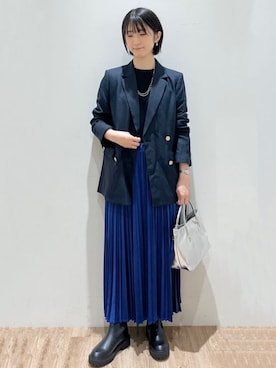 OPAQUE.CLIPスタッフさん（レディース・161cm）の秋コーディネート