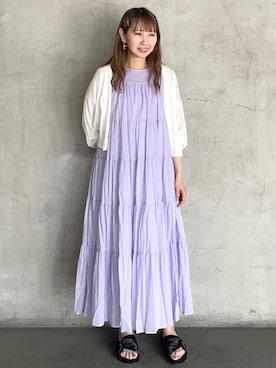 OPAQUE.CLIPスタッフさん(レディース・165cm)の春コーディネート