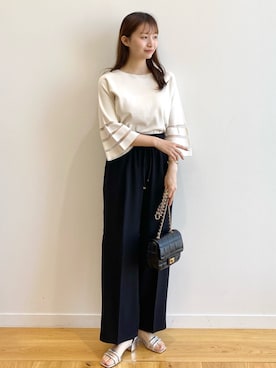 OPAQUE.CLIPスタッフさん（レディース・158cm）の春コーディネート