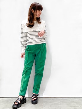 OPAQUE.CLIPスタッフさん(レディース・158cm)の春コーディネート