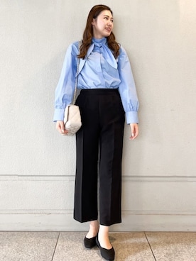 OPAQUE.CLIPスタッフさん(レディース・160cm)の秋コーディネート