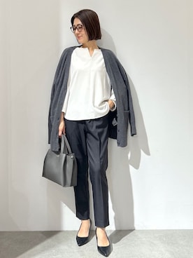 OPAQUE.CLIPスタッフさん(レディース・161cm)の秋コーディネート