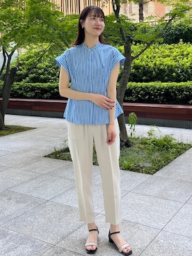 OPAQUE.CLIPスタッフさん(レディース・174cm)の夏コーディネート