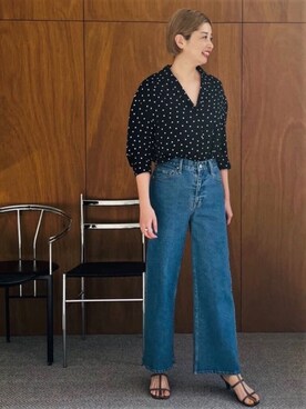 OPAQUE.CLIPスタッフさん（レディース・164cm）の春コーディネート