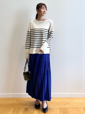 OPAQUE.CLIPスタッフさん（レディース・166cm）の秋コーディネート