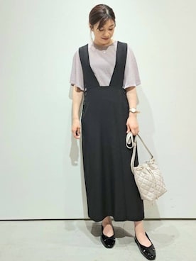 OPAQUE.CLIPスタッフさん（レディース・155cm）の秋コーディネート