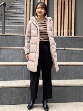 OPAQUE.CLIPスタッフさん（レディース・174cm）の冬コーディネート