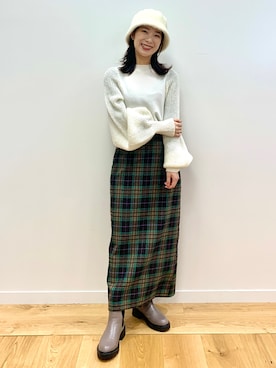 OPAQUE.CLIPスタッフさん(レディース・158cm)の秋コーディネート