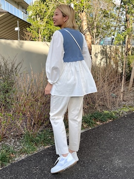 OPAQUE.CLIPスタッフさん（レディース・158cm）の春コーディネート