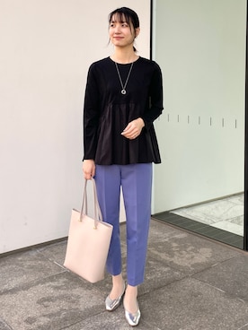 OPAQUE.CLIPスタッフさん(レディース・174cm)の冬コーディネート