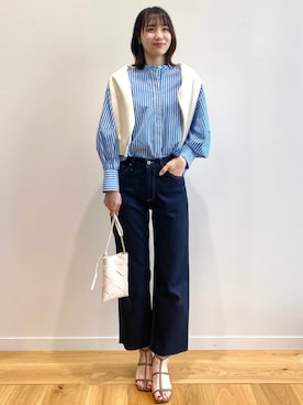 OPAQUE.CLIPスタッフさん（レディース・174cm）の春コーディネート