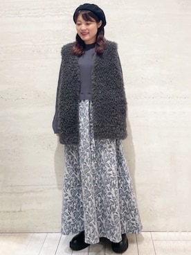 OPAQUE.CLIPスタッフさん（レディース・158cm）の秋コーディネート