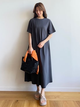 OPAQUE.CLIPスタッフさん（レディース・162cm）の春コーディネート