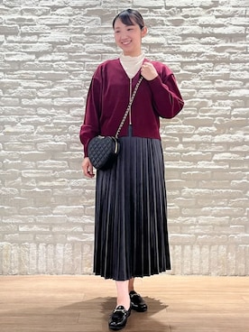 OPAQUE.CLIPスタッフさん(レディース・161cm)の秋コーディネート