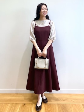 OPAQUE.CLIPスタッフさん(レディース・158cm)の秋コーディネート