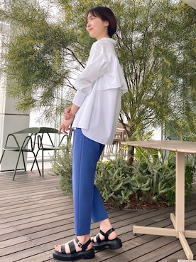 OPAQUE.CLIPスタッフさん（レディース・158cm）の春コーディネート