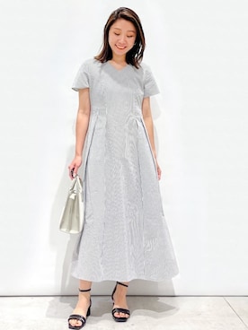 OPAQUE.CLIPスタッフさん(レディース・159cm)の夏コーディネート