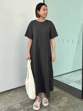 OPAQUE.CLIPスタッフさん（レディース・159cm）の春コーディネート