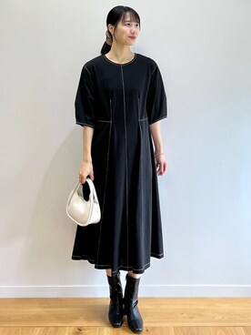 OPAQUE.CLIPスタッフさん（レディース・174cm）の秋コーディネート