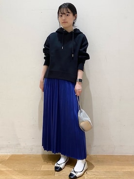 OPAQUE.CLIPスタッフさん（レディース・157cm）の秋コーディネート