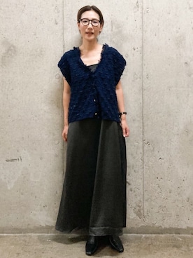 OPAQUE.CLIPスタッフさん（レディース・163cm）の秋コーディネート