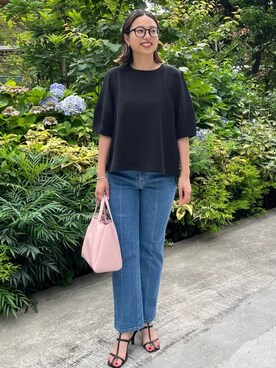 OPAQUE.CLIPスタッフさん(レディース・159cm)の夏コーディネート