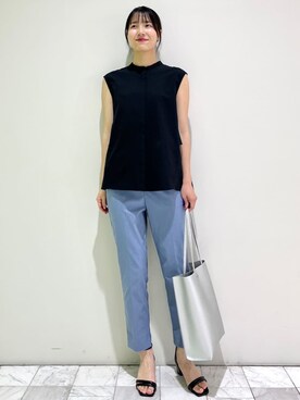 OPAQUE.CLIPスタッフさん(レディース・174cm)の夏コーディネート