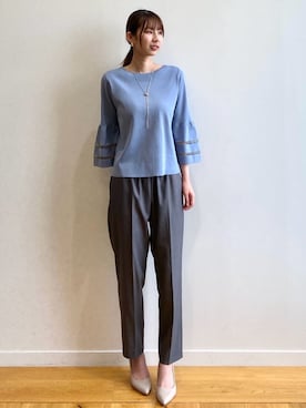 OPAQUE.CLIPスタッフさん(レディース・166cm)の秋コーディネート