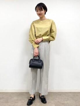 OPAQUE.CLIPスタッフさん（レディース・174cm）の冬コーディネート