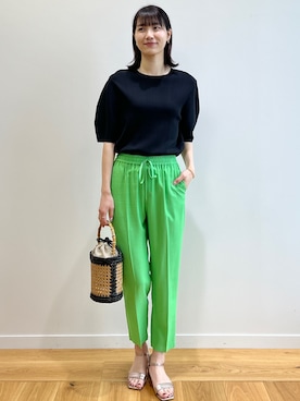 OPAQUE.CLIPスタッフさん(レディース・174cm)の春コーディネート