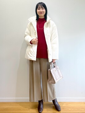 OPAQUE.CLIPスタッフさん(レディース・174cm)の秋コーディネート