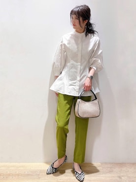 OPAQUE.CLIPスタッフさん(レディース・158cm)の春コーディネート