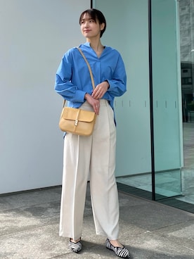 OPAQUE.CLIPスタッフさん（レディース・174cm）の冬コーディネート