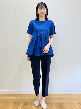 OPAQUE.CLIPスタッフさん（レディース・174cm）の春コーディネート