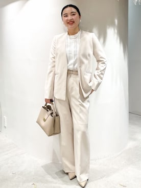 OPAQUE.CLIPスタッフさん（レディース・155cm）の冬コーディネート