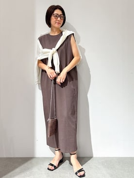 OPAQUE.CLIPスタッフさん(レディース・161cm)の夏コーディネート